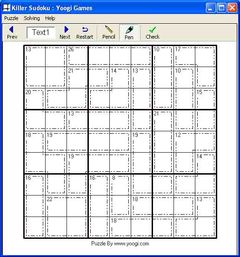 download Killer Sudoku or Sum Sudoku