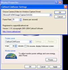 download Catfood CamSaver