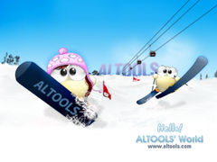 download ALTools Ski Resort Desktop Wallpaper
