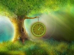 download Magic Tree Clock ScreenSaver