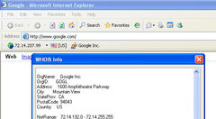 download WHOIS Toolbar for Internet Explorer