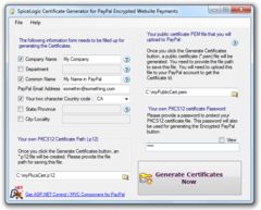 download PayPal Certificate Generator for Encrypted Website Payments