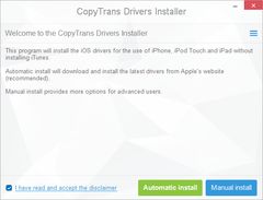download CopyTrans Drivers Installer