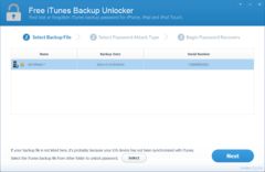 download Free iTunes Backup Unlocker
