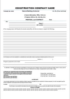 download Proposal and Contract Template